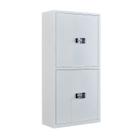 鑫环境 钢制密码电子凭证办公室整装保密柜铁皮文件柜指纹锁套色落地矮柜