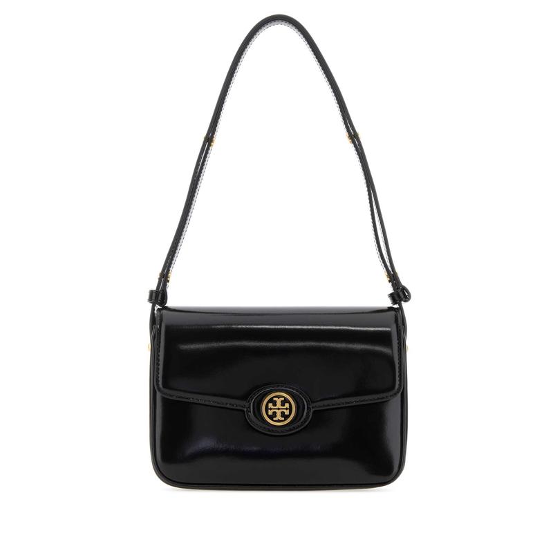 托里.伯奇(TORY BURCH)女款牛皮拼接pu肩背包百搭斜挎手提两用休