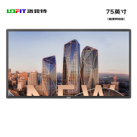 洛菲特(LOFIT) 75英寸自助查询机触控一体机触摸屏智能平板壁挂广告机商用屏幕显示器 LFT75BG-S2