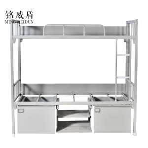 铭威盾制式营具单人床边防消防官兵床士兵床军区床宿舍床加厚单人床单层床双层床双人床