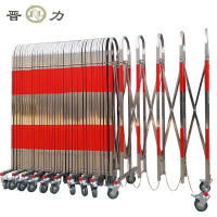 晋力 JL+不锈钢拱式伸缩围栏+1.2米*12米+组