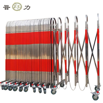 晋力 JL+不锈钢拱式伸缩围栏+1.2米*12米+组