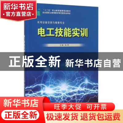 正版 电工技能实训 陈莉 山东科学技术出版社 9787533178017 书籍