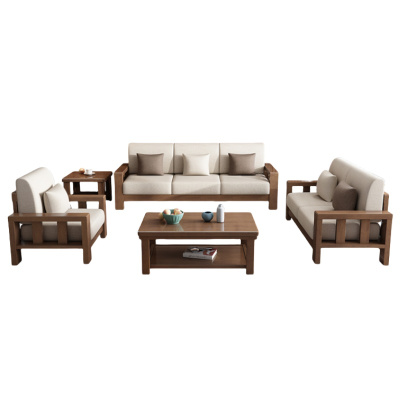 悦兴诚组合沙发(1+2+3+茶几+方几)张