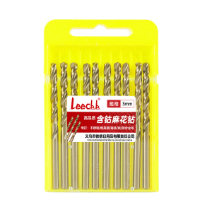 Leecbb 含钴钻头 3mm 根