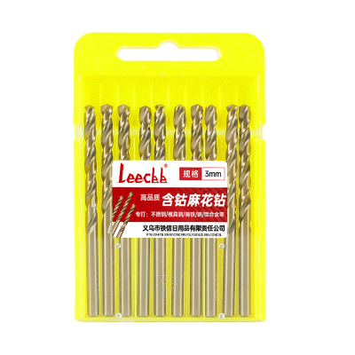 Leecbb 含钴钻头 3mm 根