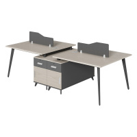 科朔 办公桌职员桌 员工桌 屏风办公桌 四人位 KS-16B2701