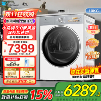 小天鹅10KG热泵烘干机 干衣机家用烘衣服 变频 双转子电机小乌梅3.0驭风版TH10VE40MAXW