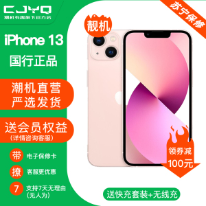 [99新]Apple iPhone 13 粉色 256GB 苹果13 全网通5G 双卡双待 二手手机 国行正品 无磕碰