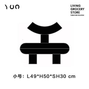 森美人YOOWOW有窝儿童创意休闲矮凳沙发凳宝宝换鞋凳客厅仿羊羔毛沙发椅