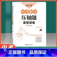 [正版]周计划 中考数学压轴题高效训练 圆 答案详解版 华东理工大学出版社 周周有安排 日日有进步 中考数学专项训练
