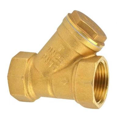 伟鹏双兴 黄铜Y型铜过滤器 DN32(1.2寸) 台