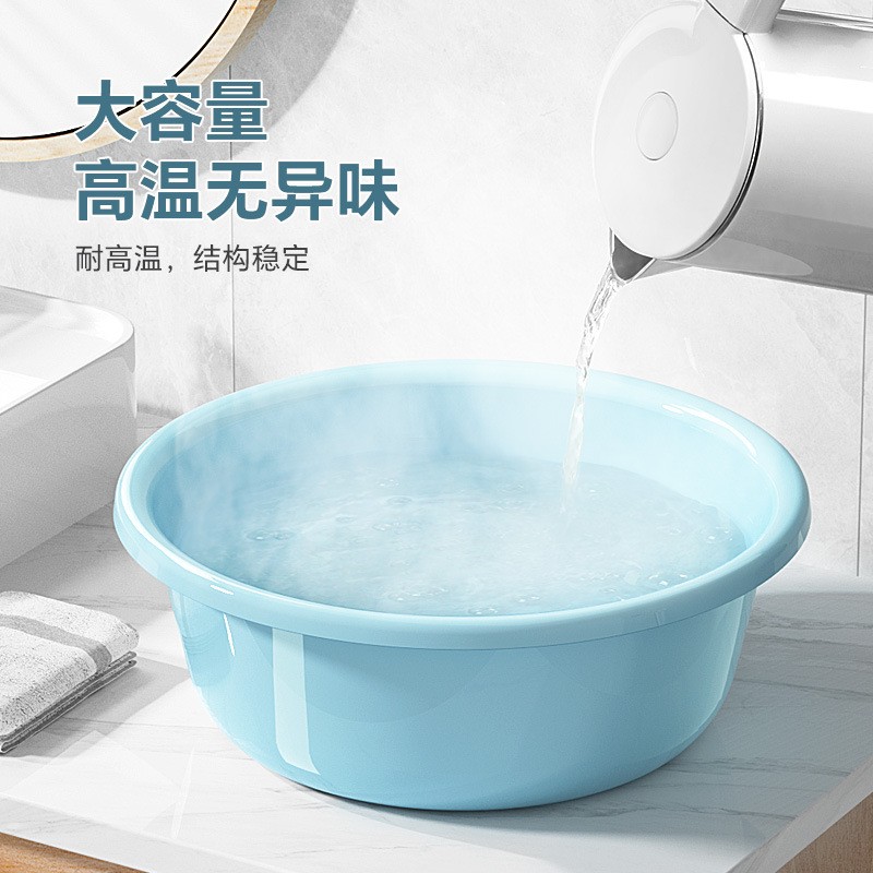 超灵CL-10 35.5cm*14.5cm 圆盆 (计价单位:个)蓝色 叠加收纳 加高盆身 加厚耐用