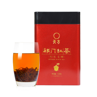 天方祁门红茶 100g/听 红毛峰 安徽天方茶叶