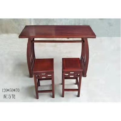 首指(SZ)木皮书法桌凳/SZ-7132