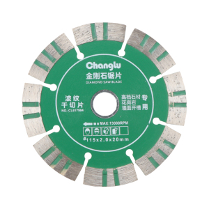 长鹿 金刚石圆锯片(波纹干切) 115X2.0X20mm 115X2.0X20mm