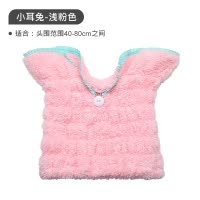 干发帽女吸水速干儿童女童洗头浴帽抖音干发可爱加厚 三维工匠 中长发-黄色