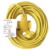 MEIKA 人字拖加长线地拖电压250V20米 个