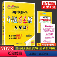 九年级数学全一册 九年级/初中三年级 [正版]九年级上下册任选2023秋/24春新版 恩波教育 小题狂做提优版九年级物理