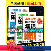 [核心知识集锦]语数英共3本 小学通用 [正版]2023版王朝霞小学核心知识集锦语文数学英语知识大盘点一二三四五六年级知