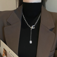 轻奢小众设计高级感项链女2023年新款气质秋冬毛衣项链配饰送女朋友老婆情人节七夕生日礼物