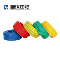 固达电缆 铜芯软电线 ZB-BVR-1*16 卷