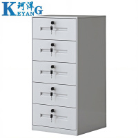 珂洋 抽屉柜 五斗白色 台