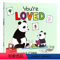 [正版]英文原版绘本 You're Loved 儿童英语启蒙治愈系亲情漫画情绪情商培养 你今天真好看同作者莉兹克里the