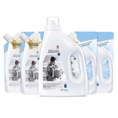 蔬果园 蓝风铃香水洗衣液组合装/2kg+500g*4