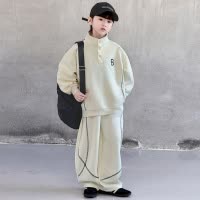 儿童装男童春装卫衣套装2026新款中大童春秋款运动帅气春季时髦潮