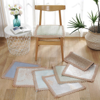 美帮汇夏季冰丝冰藤椅垫餐椅垫学生椅垫办公室椅垫屁垫凉席垫装饰垫