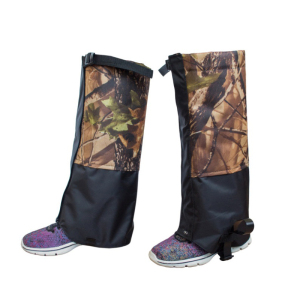 誉丰 YF-7222迷彩伪装防蛇脚套防护套 防雨防沙防风绑腿套 迷彩