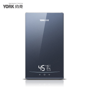 约克(YORK)即热式电热水器YK-G5-88智能变频恒温速热小型家用大水量热水器免储全屏玻璃面板8.8KW