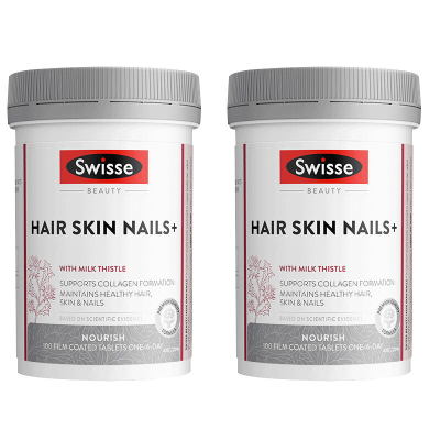 Swisse斯维诗 血橙胶原蛋白片剂100片 2瓶 护肤护发护甲养颜养气血滋润肌肤