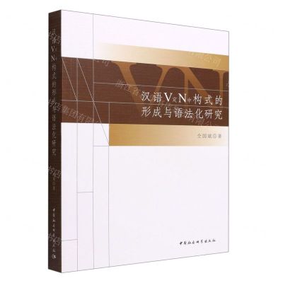 [N]汉语V定N中构式的形成与语法化研究-9787522706382