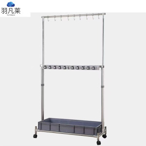 羽凡莱 可移动高低款拖把架 10卡22钩 个