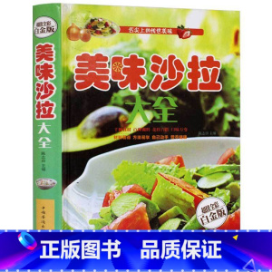[正版]书 美味沙拉大全 彩图精装版 蔬菜水果沙拉 谷物沙拉 海鲜肉类 我爱沙拉蔬菜水果酸奶沙拉制作步骤详解沙拉餐自制教