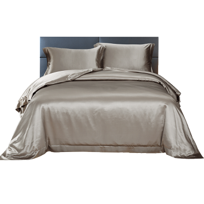 美帮汇重磅100真丝四件套婚庆床品床单床上用品套件桑蚕丝