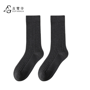 古梵华纯棉中筒男袜(秋冬款)GFH826H-1/双