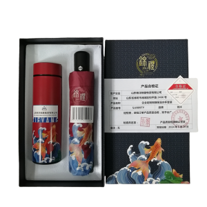 铁洋 保温水杯套装企业定制锦鲤 SJJ009TY/个