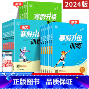 语文-人教版 小学二年级 [正版]2024新版寒假升级训练一二年级三3四4五5六6上册下册寒假作业语文人教版数学英语苏教