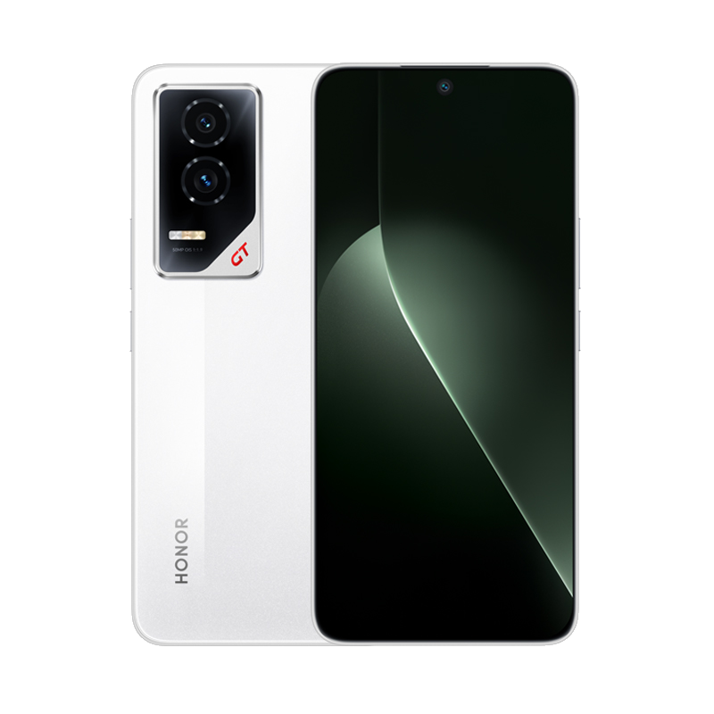 荣耀 GT 12GB+256GB冰晶白 5G智能手机 游戏手机 幻影引擎第三代骁龙8旗舰芯片NFC