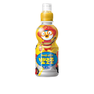 韩国原装进口 啵乐乐芒果味饮料235ml*12