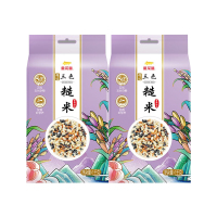 金龙鱼 精选三色糙米 1kg*2 黑米 红米 糙米 五谷杂粮 粗粮