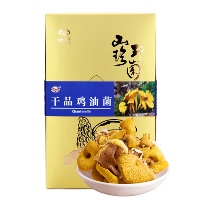 瑧馔鸡油菌干货云南特产黄丝菌蘑菇食用菌菇香菇礼盒150克