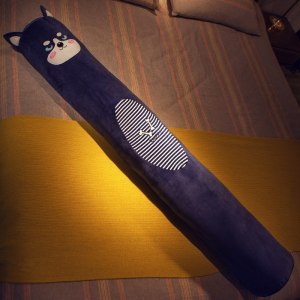 美帮汇长条抱枕女生侧睡夹腿枕头圆柱陪你睡觉可拆洗床缝填充男生款