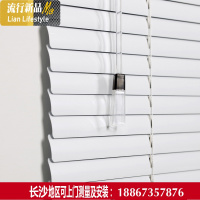 定制百叶窗长沙工程办公室窗帘玻璃隔断卧室卫生间厨房遮光防水 三维工匠