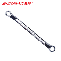 力易得(ENDURA)E2439全抛光铬钒钢双头梅花扳手 13*15mm 1把(2把起订货期3-5天)