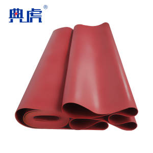 典虎 绝缘橡胶板 红色平面10mm 米