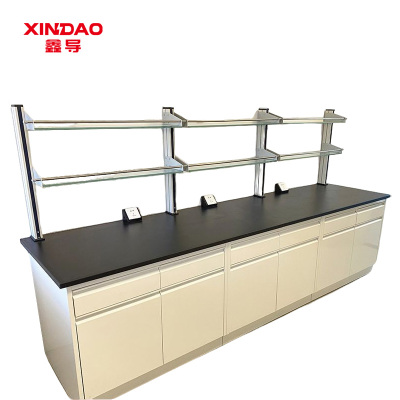 鑫导 实验台 SYT68-钢木边台定制 米